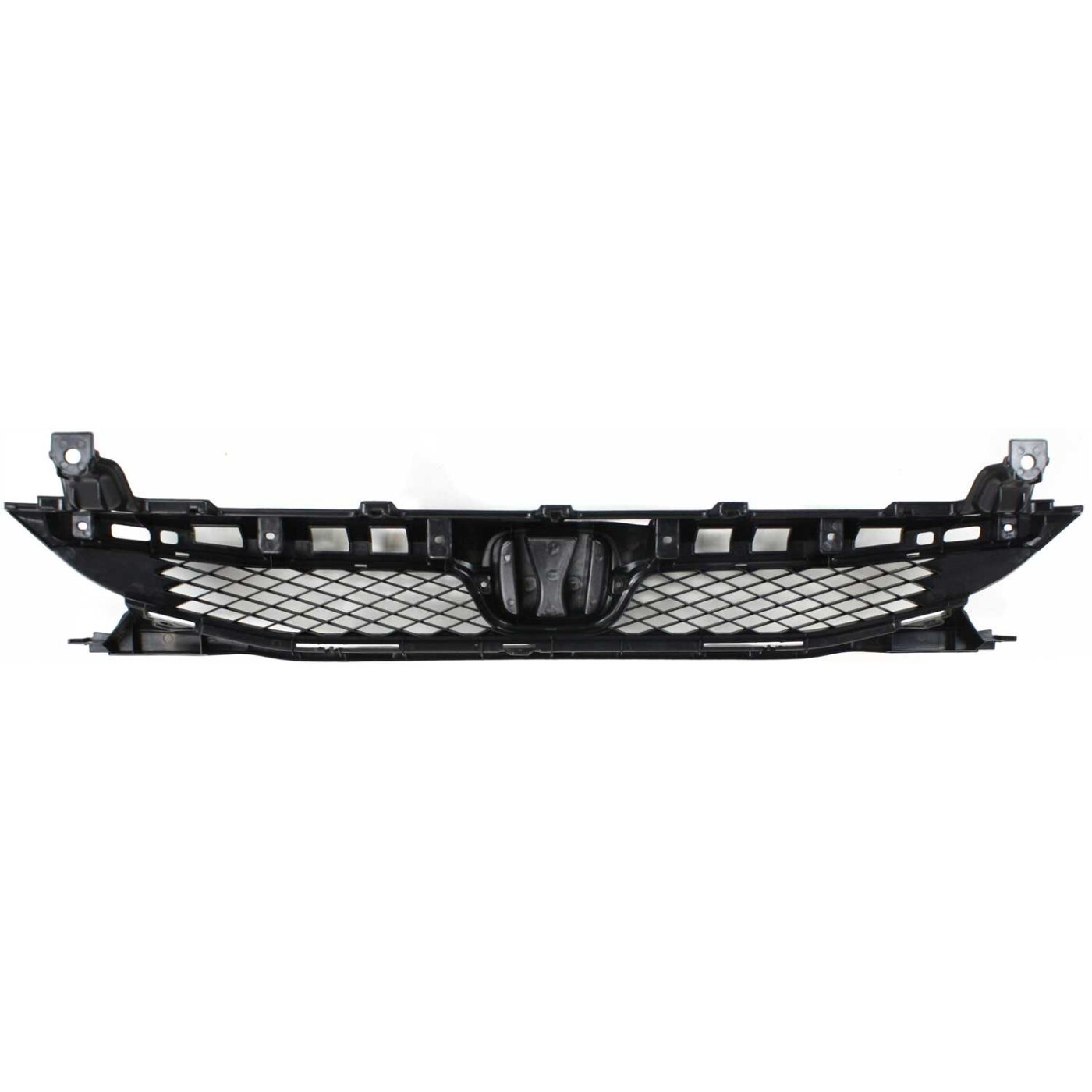 Front Bumper Cover and Grille Kit For 2009-2011 Honda Civic Sedan Primed