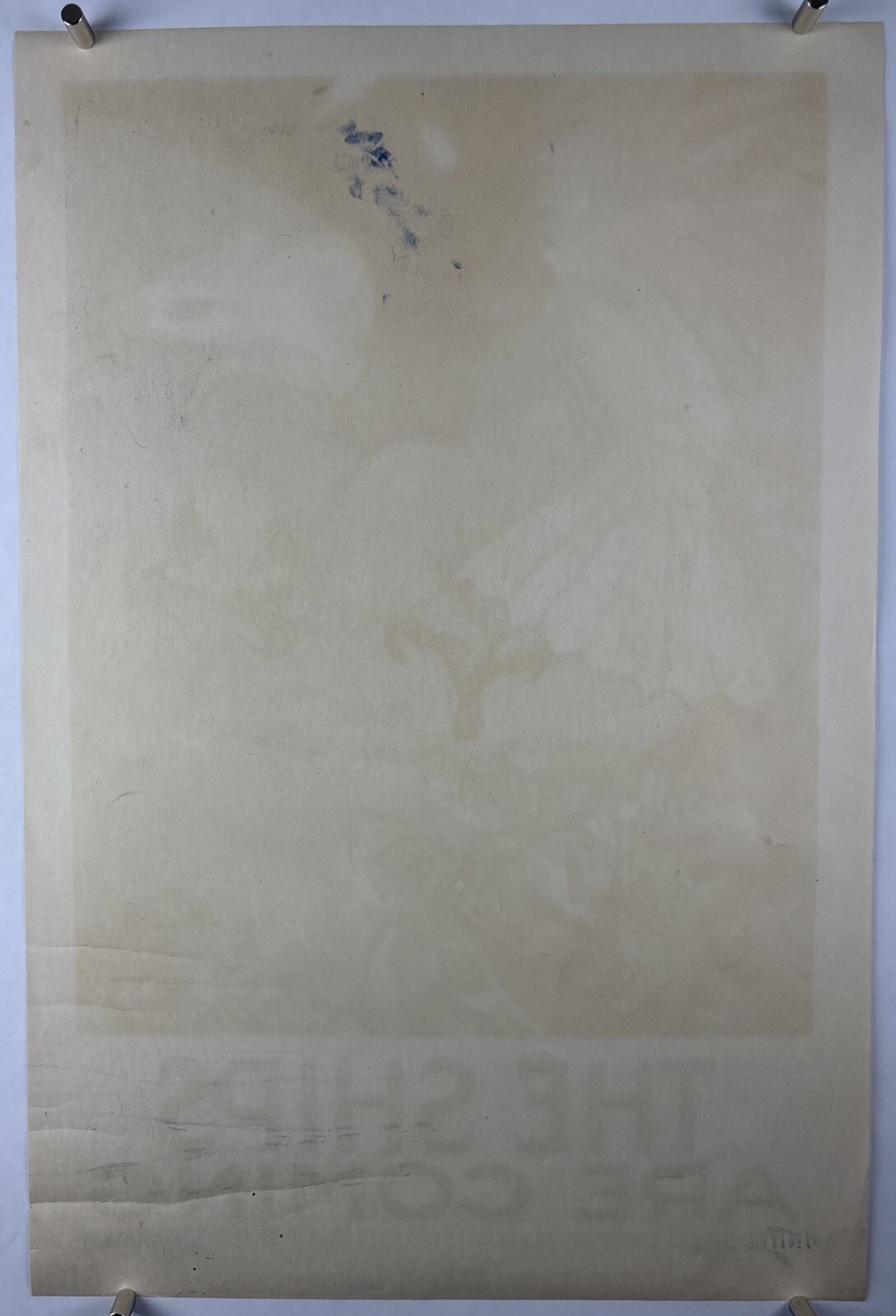 SHIPS ARE COMING World War I Bond Poster (VeryFine+)1917 20x30 WW1 Bald Eagle 18