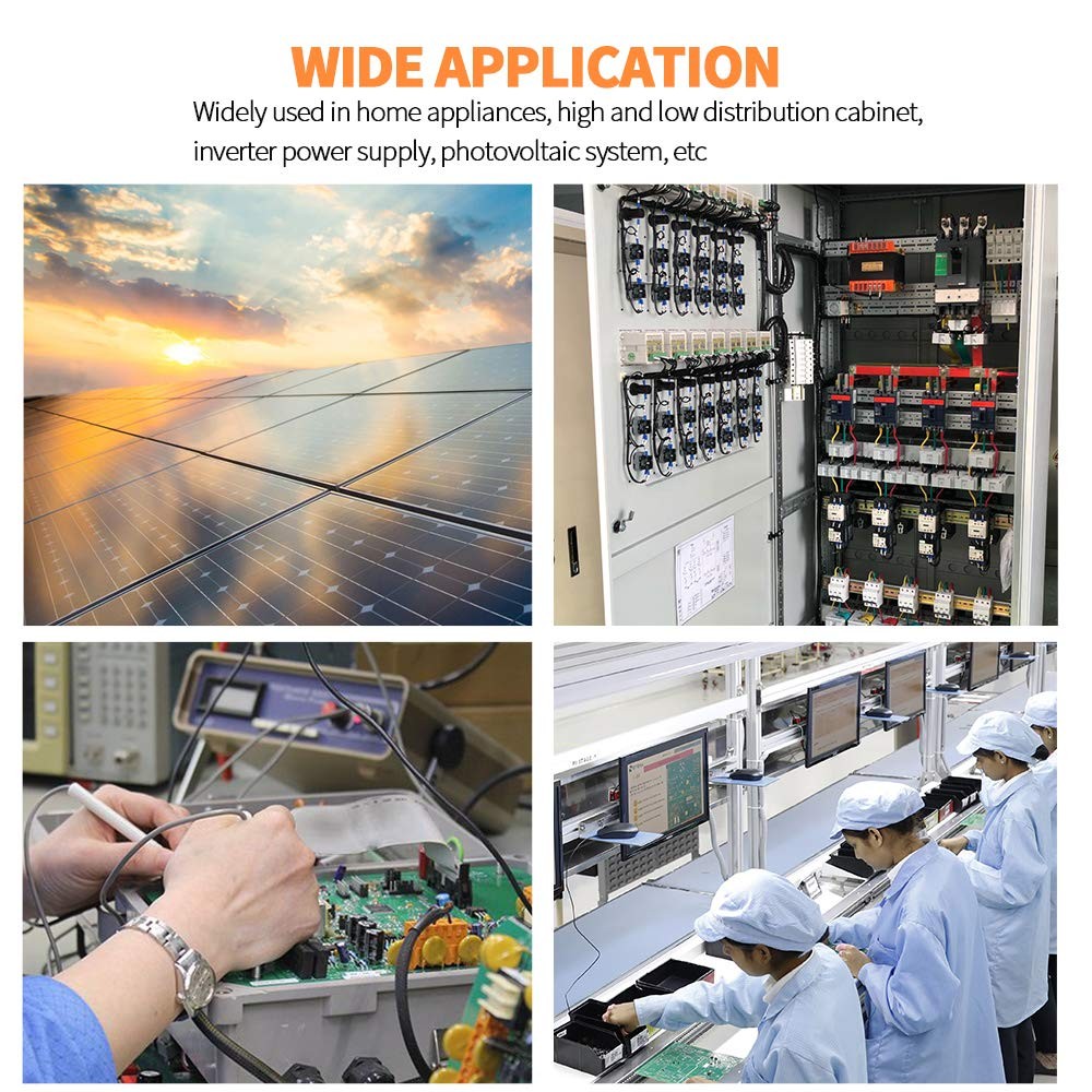 80-260V 100A AC Multi-meter, LCD Display Amp Volt Meter Energy Monitor Panel Kit