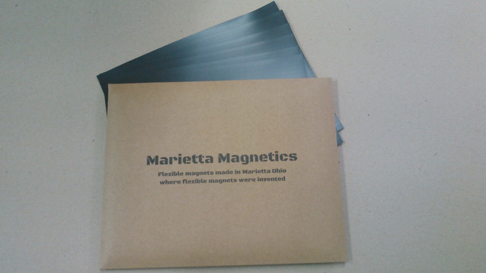 25 - 8.5" x 11" Non Adhesive Flexible Magnet Sheets, 30 mil