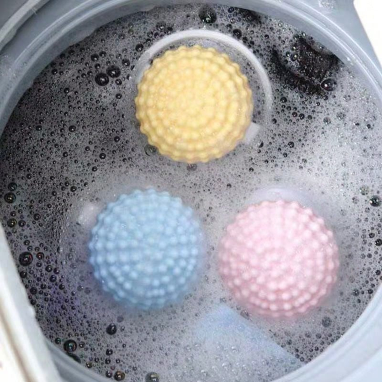 Floating Laundry Lint Catcher Hair Pet Fur Remover Ball Mesh Bag Washing Machine