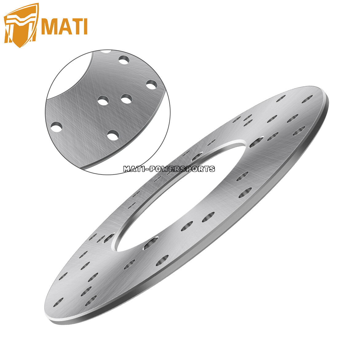 Rear Brake Disc Rotor for Polaris Ranger 400 500 570 700 800 900 1000 EV Diesel