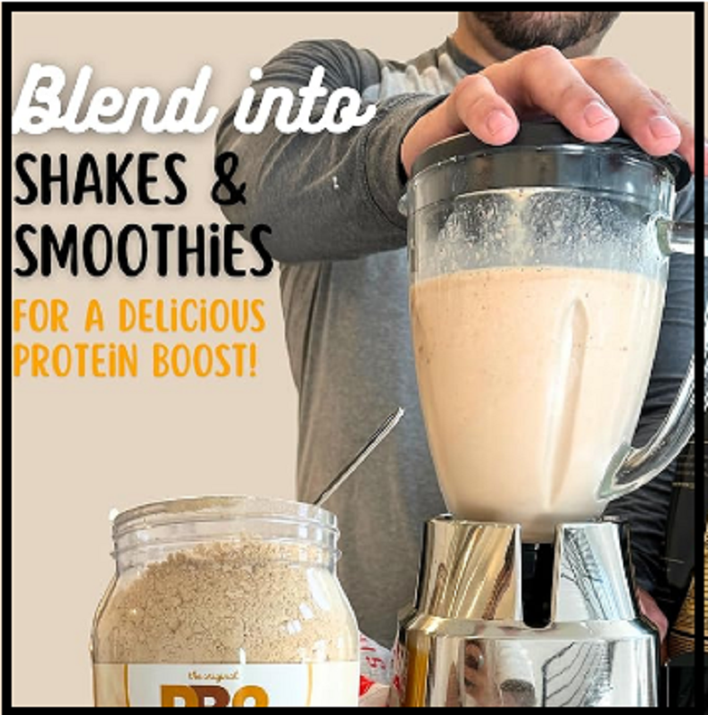 PB2 Pure Peanut Butter Powder - 2 lb/32 oz Jar - No Added Sugar No Added Salt...