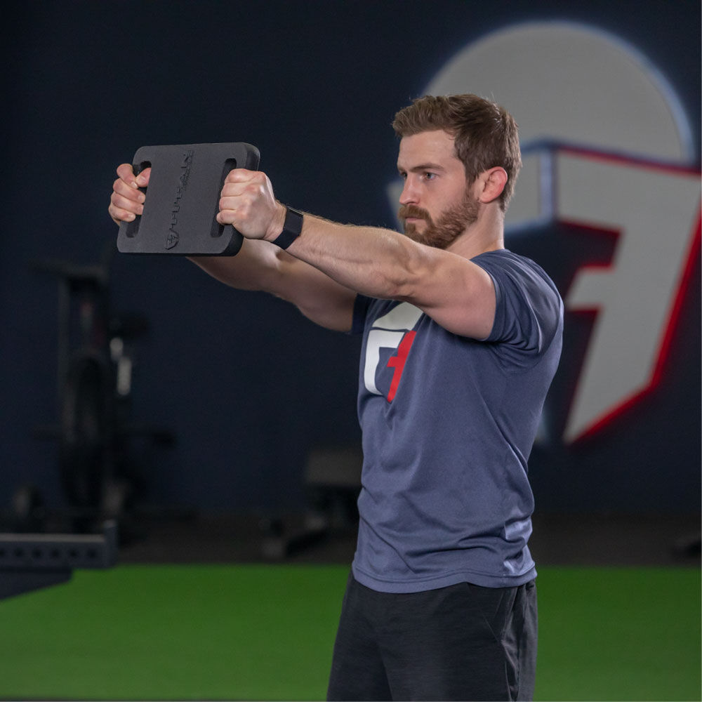 Titan Fitness 45 LB Cast Iron Ruck Weight Plate, Backpack Weight Training