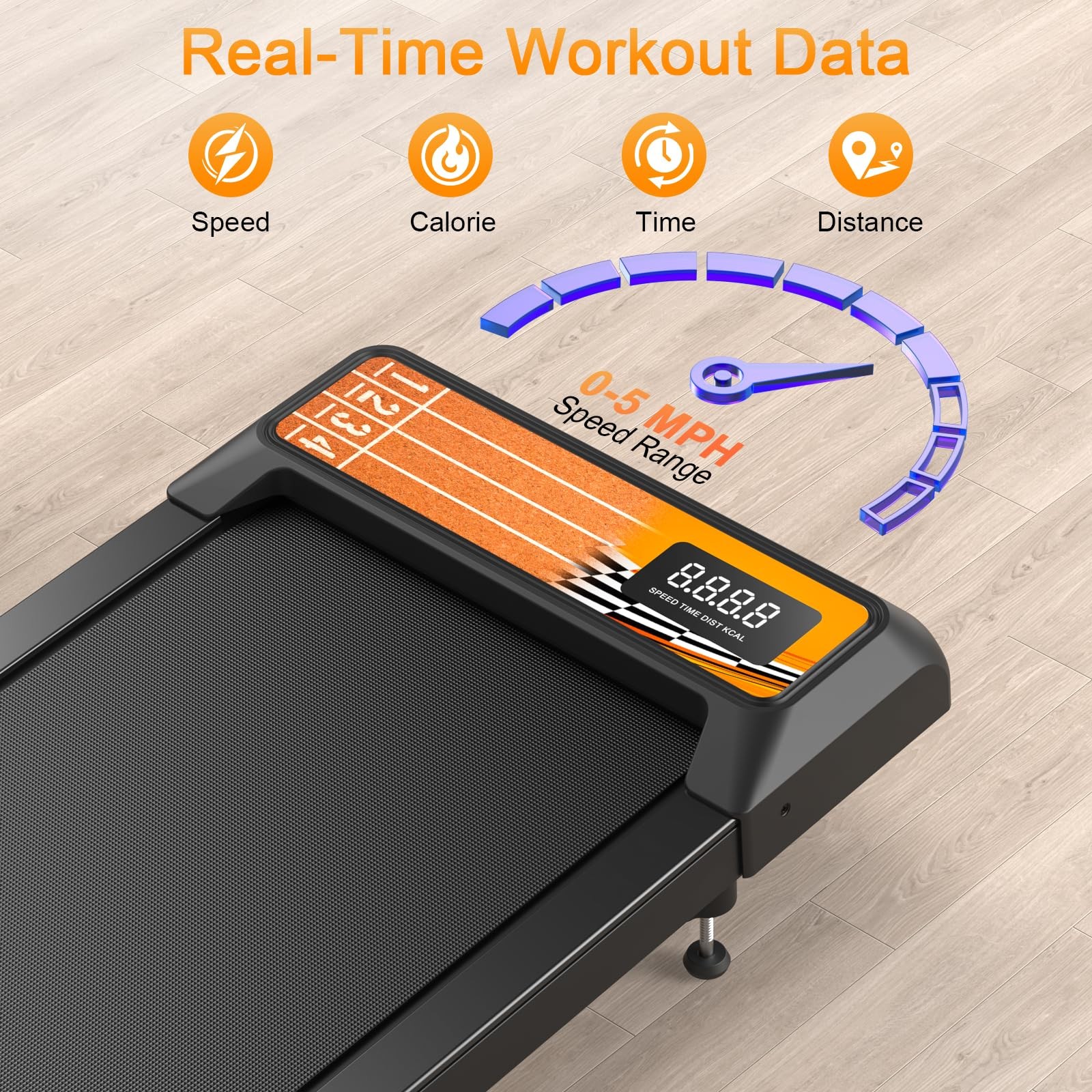 Caminadora Eléctrica Para Casa Oficina Treadmill Portatil Debajo Del Escritorio