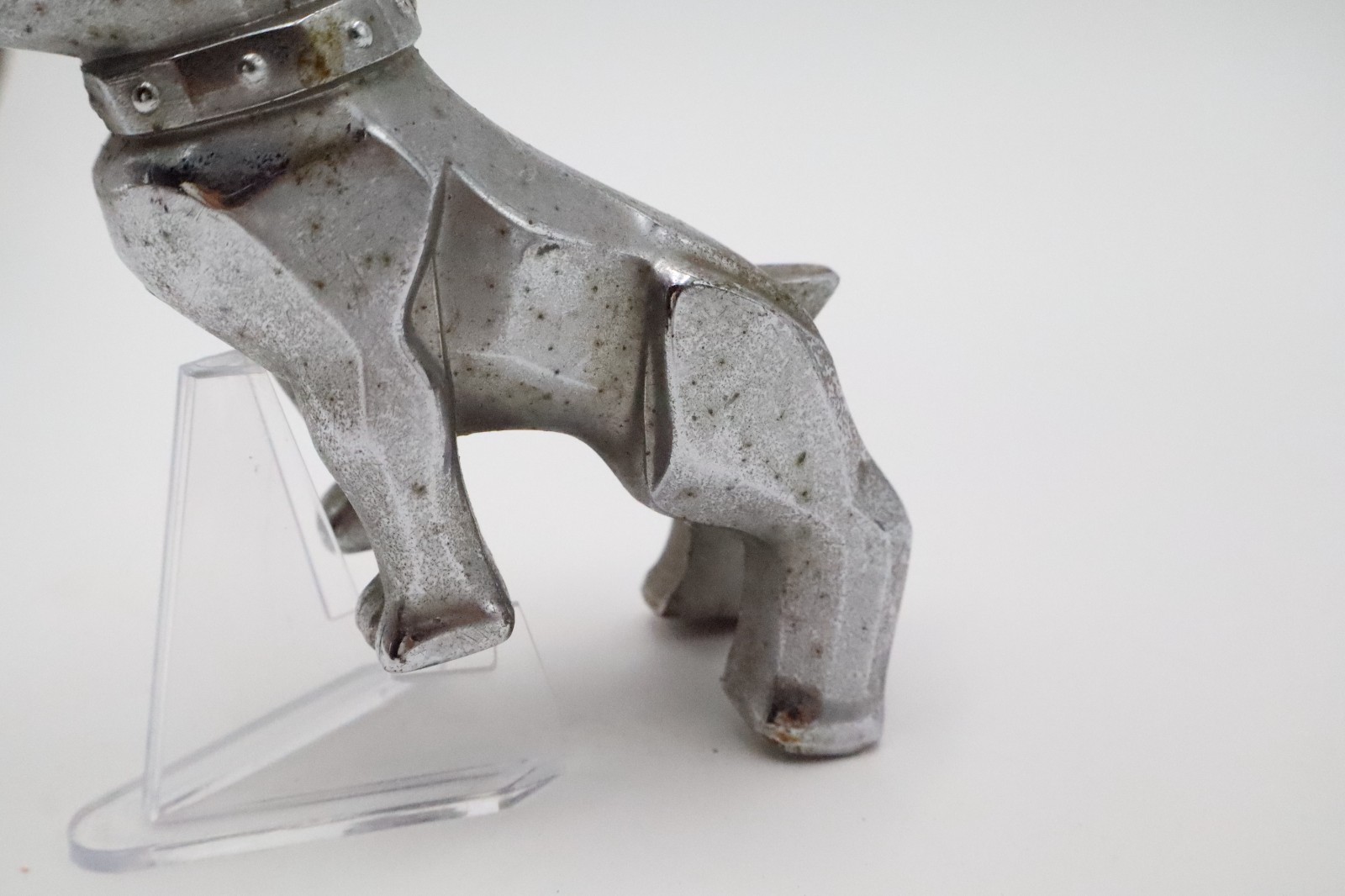 Vintage Mack Trucks Bulldog Hood Ornament Design Patent 87931 Metal