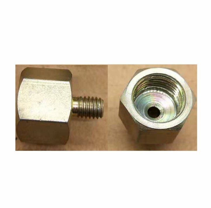 Pipe to Metric Fitting 1/4" NPT Female toM6  M6X1 M6X1.0 Male Adapter
