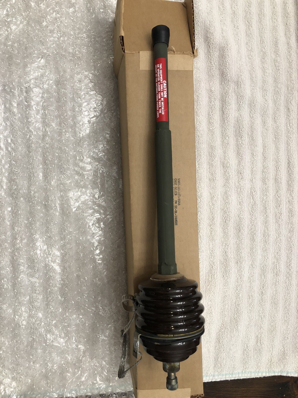 Antenna Mast Base AB15 AB-15/GR  5985-00-221-5544