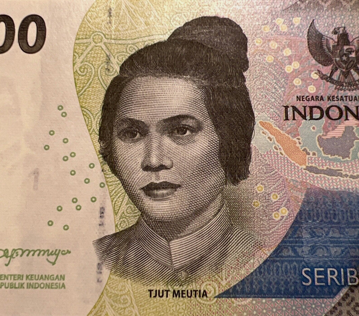 Indonesia NEW Currency, CIRCULATED 1000 Rupiah 2023, World Paper Money P-162a.1