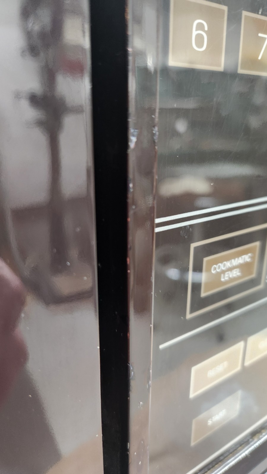 Chrome Amana Radarange Touchmatic Microwave RR-820 Very clean, orig box WORKS!