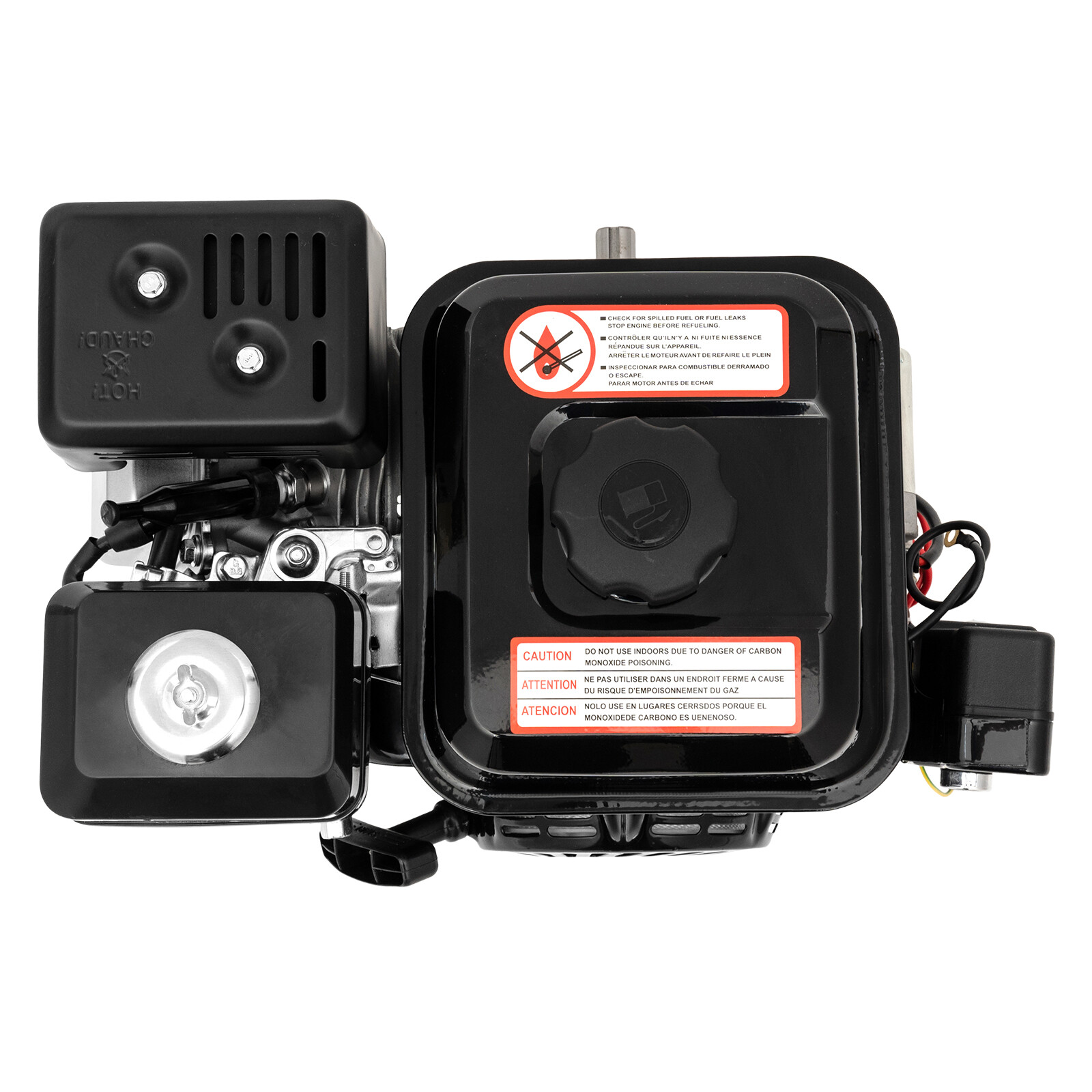 212cc 7.5 HP Electric Start Horizontal Engine Go Kart Gas Engine Motor 4-Stroke