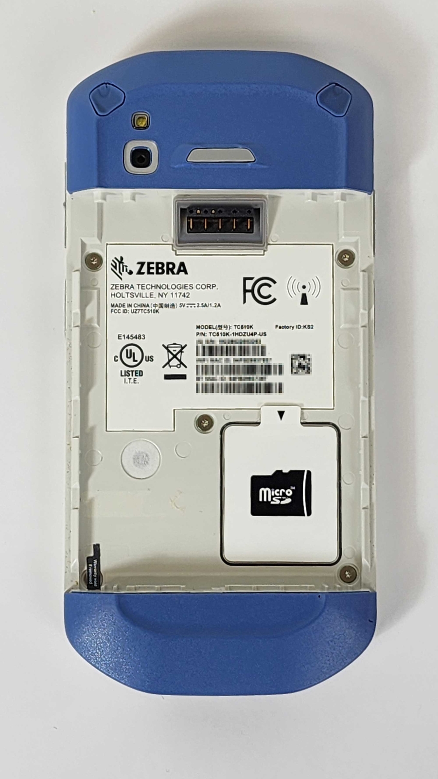 Zebra TC510K Mobile Computer 5" LCD 2D SE47 Imager 4GB/32GB TC510K-1HDZU4P-US
