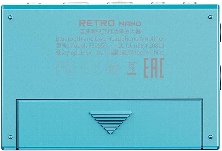 FiiO/Snowsky Retro Nano Bluetooth USB DAC AMP w/3.5mm & 4.4mm Output (Blue)