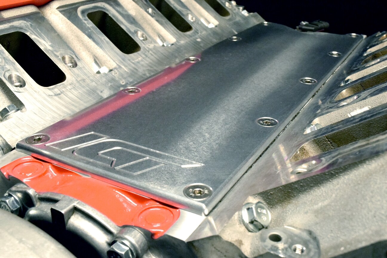 LS Gen 3 Billet Valley Pan Cover Plate (Knock Sensor Delete) LS1 4.8 5.3 5.7 6.0