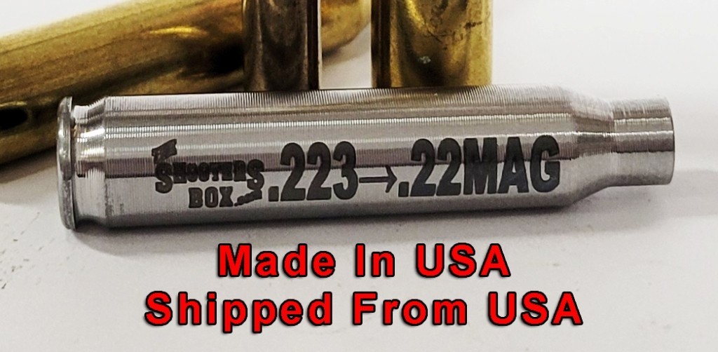 223 To .22 Magnum - Caliber Adapter For TC Contender & Contender G2 - Free Ship