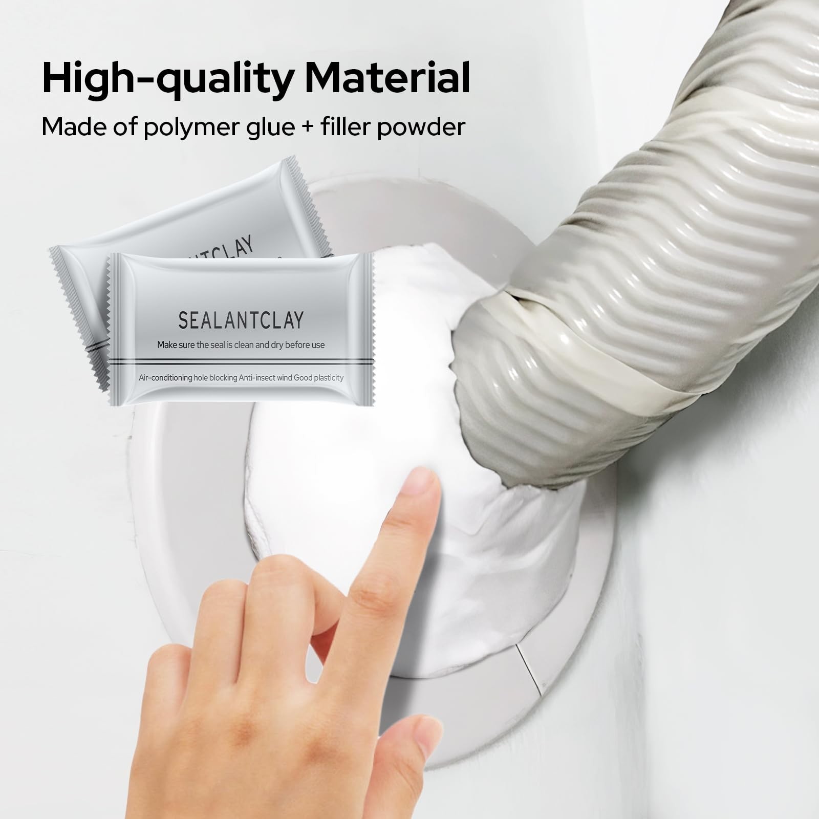 10-Pack Waterproof Sealant Putty – Self-Adhesive Mending Mud for Wall Holes