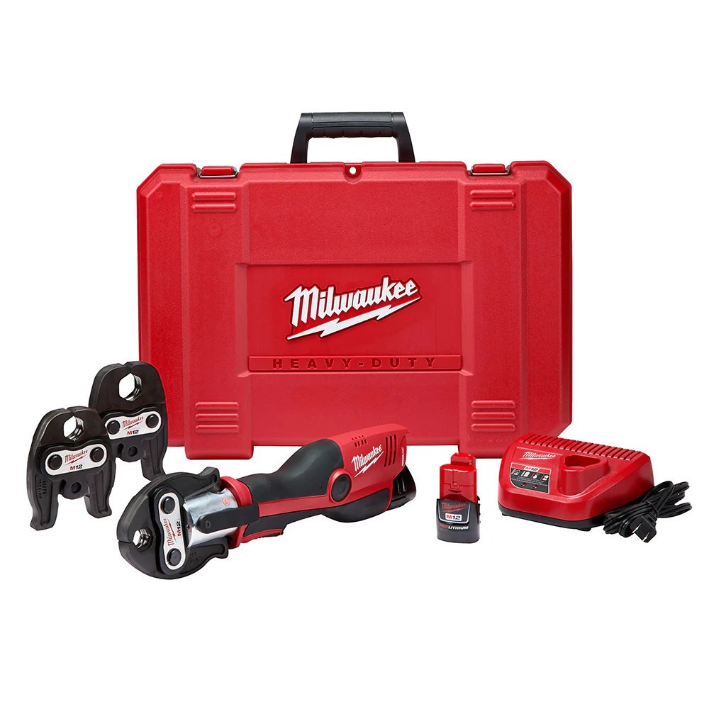 Milwaukee 2473-22 M12 12V Force Logic Press Tool Kit