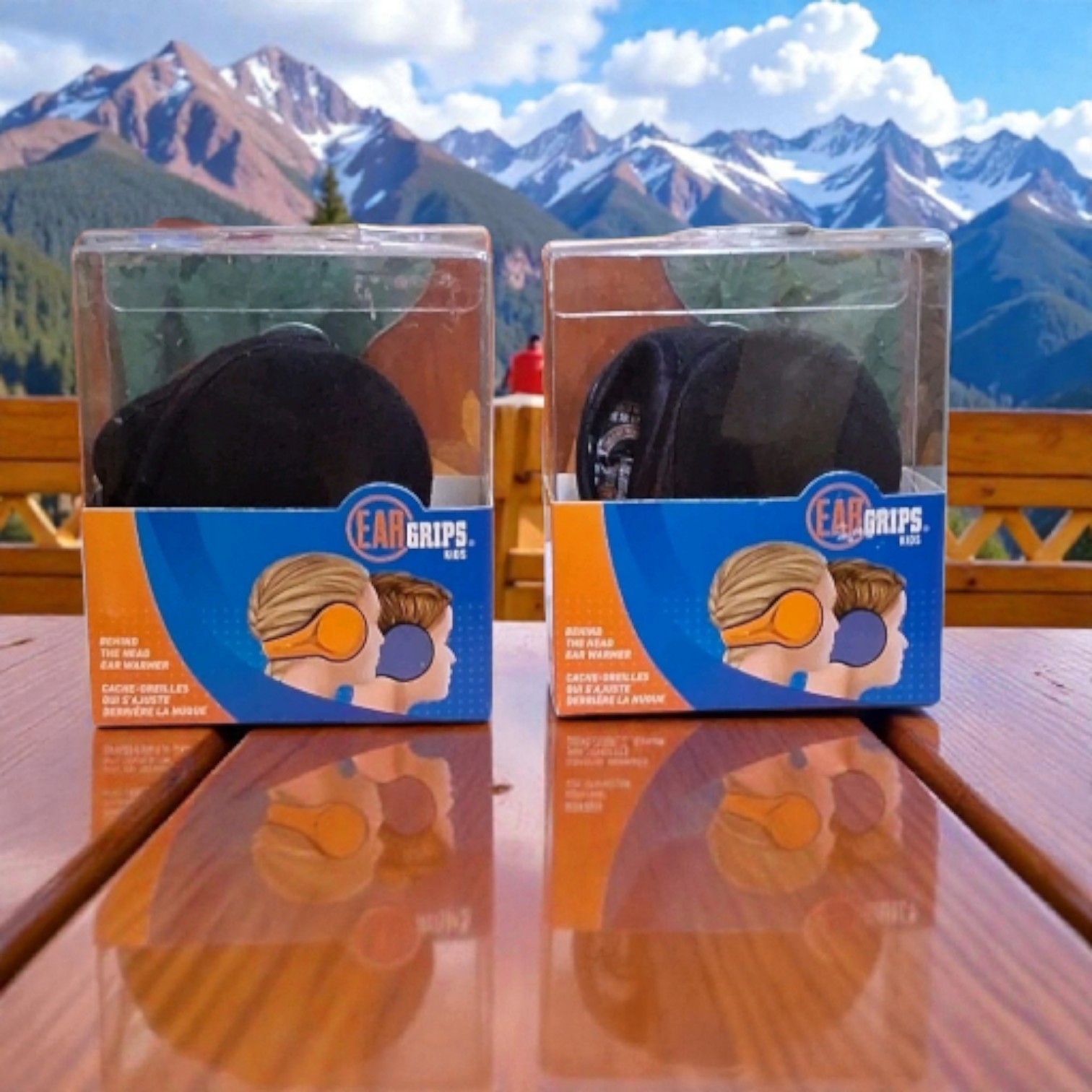 2 Pack Ear Grips Kids Black By 180s Winter Snow Ear Muffs Kids