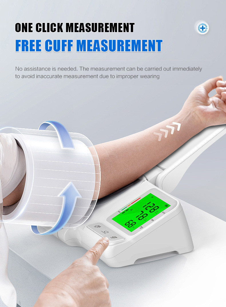 Digital Blood Pressure Monitor Blood Pressure Machine Upper Arm