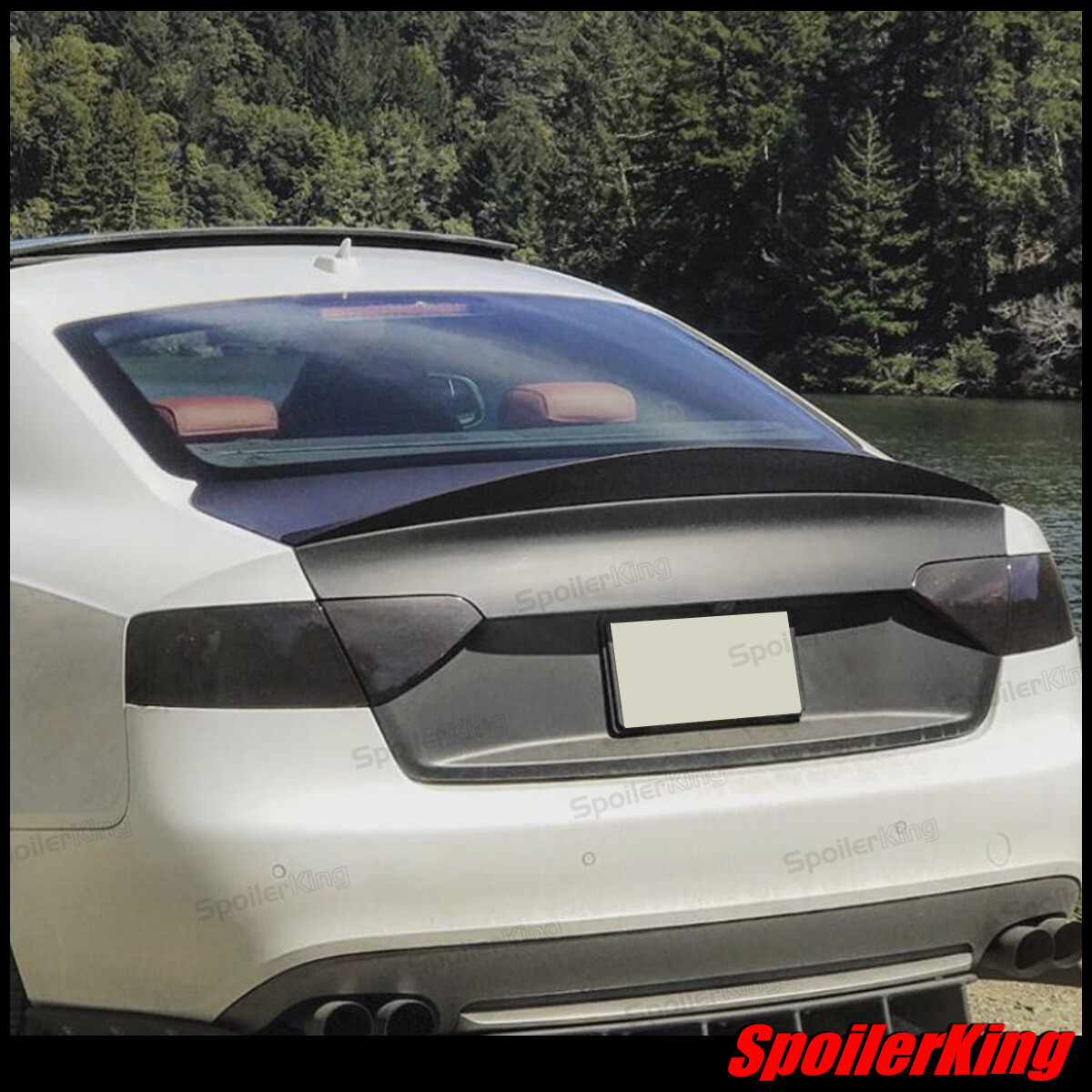 SpoilerKing #380K Universal 30"- 55" Custom Rear Polyurethane Trunk Spoiler Wing