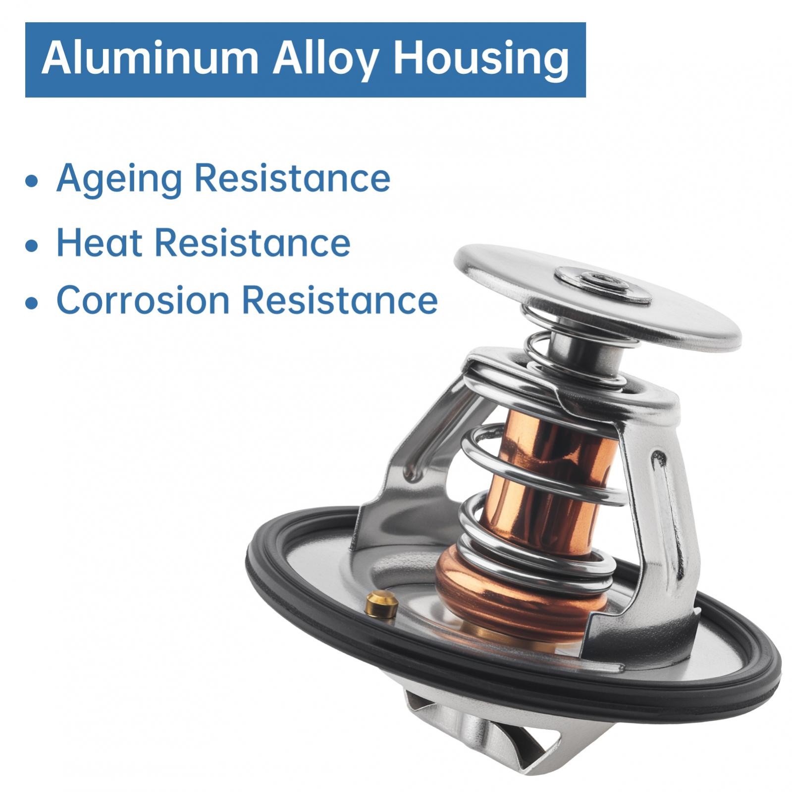 Temperature Sensors 52028898AE Engine Coolant Thermostat Fit for Dodge Jeep Chry