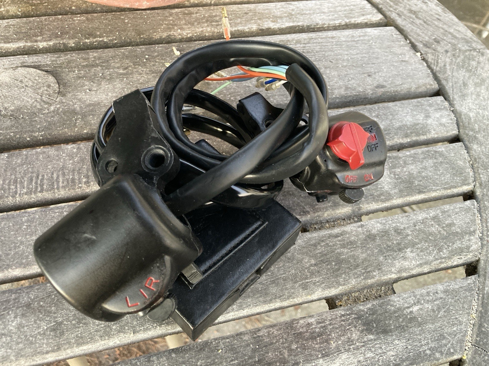 1974 Honda CL360 K0, CB360 SPORT - RH & LH handlebar switch controls - PAIR