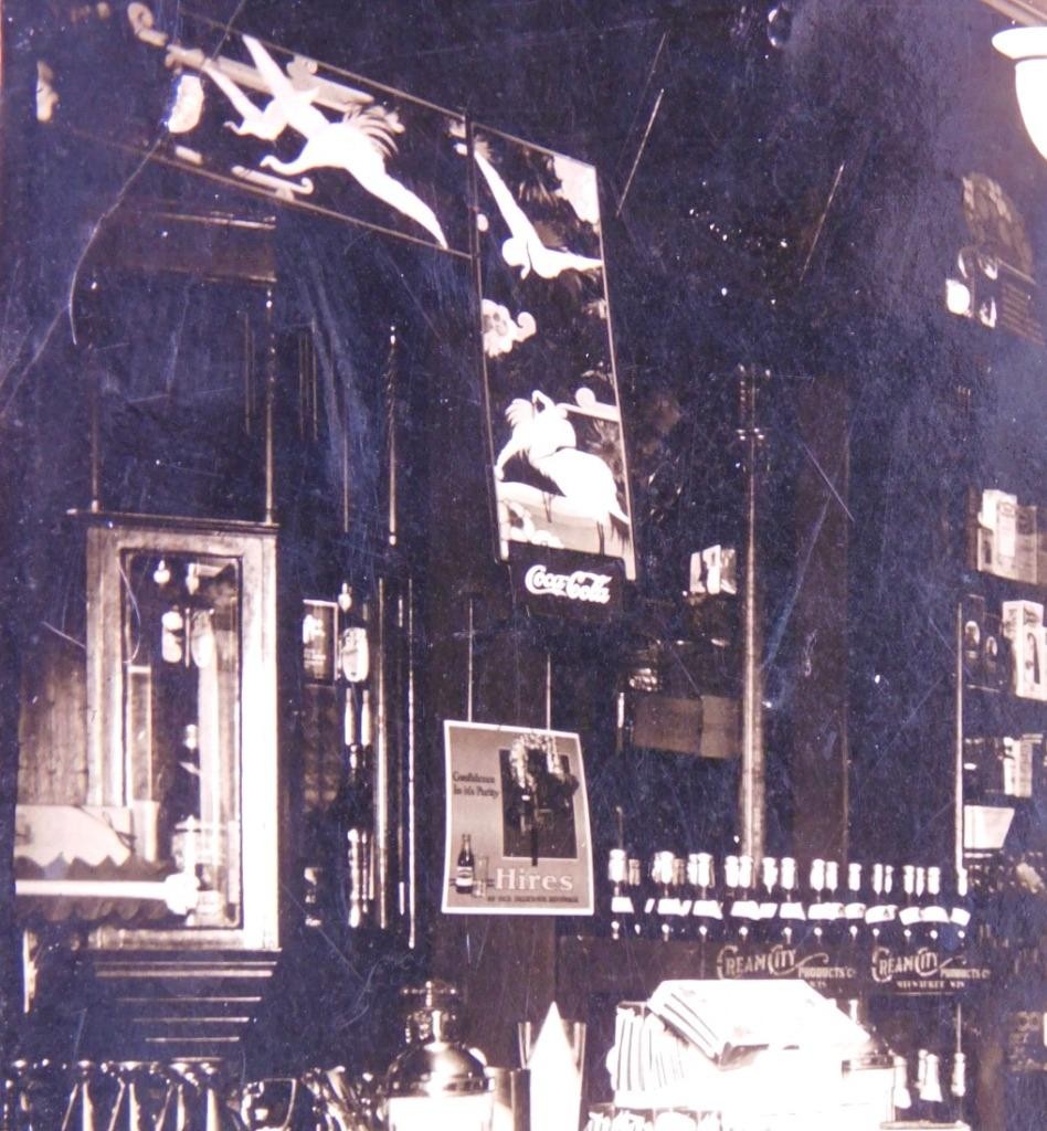 1920's Soda Fountain Cigar & Perfume Store 5 x 7 Original Photograph B8S1
