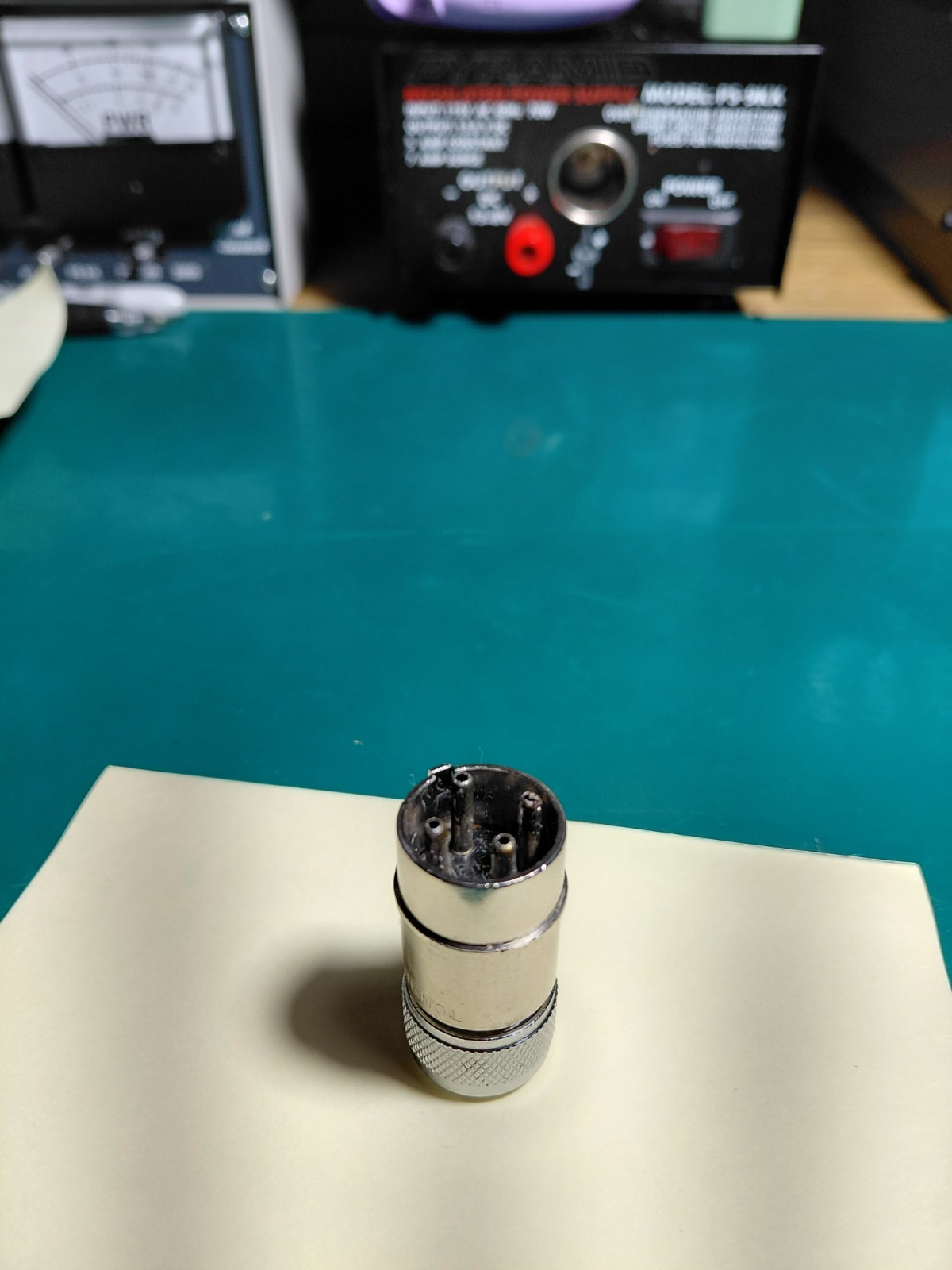 Amphenol 4 Pin Microphone Plug