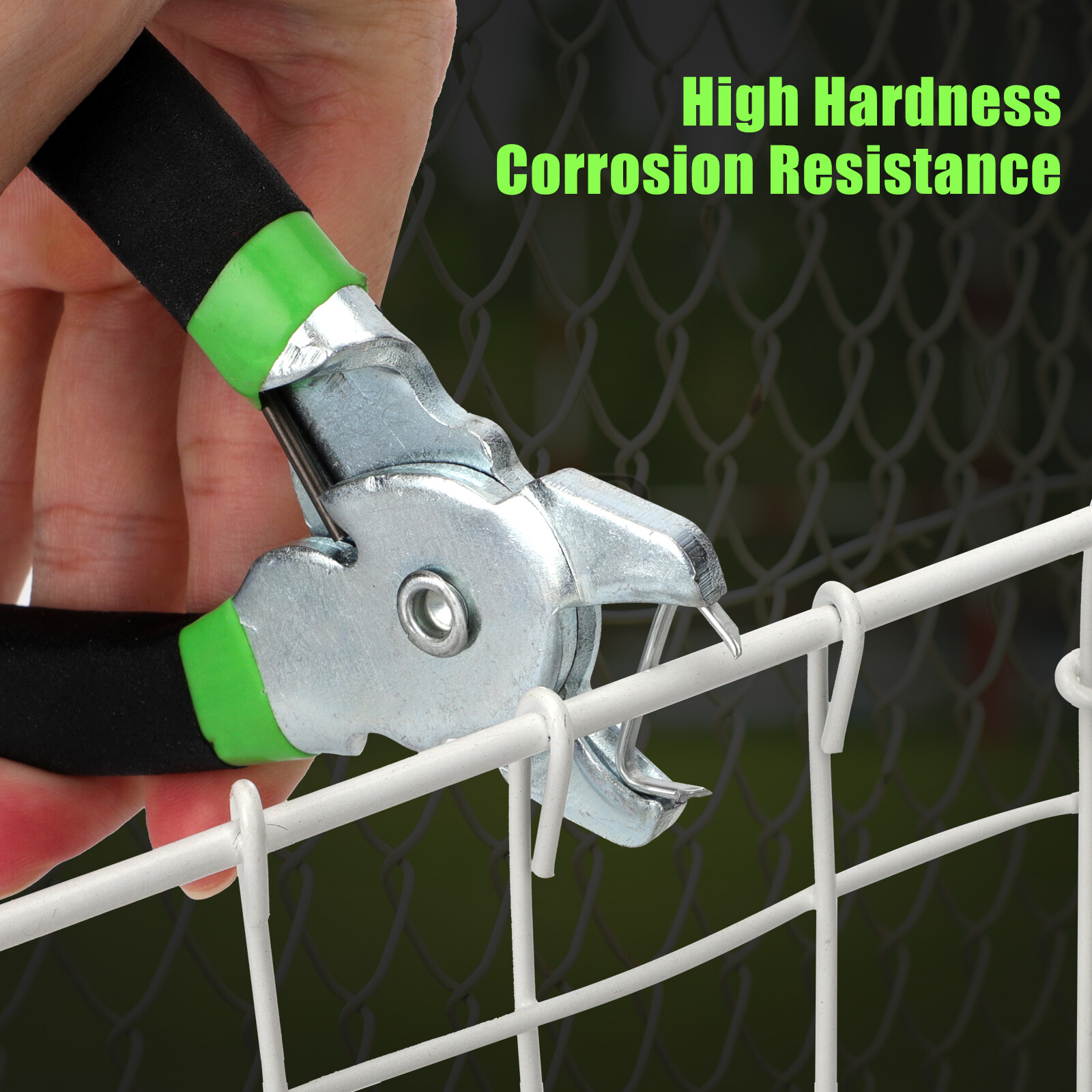 Straight Hog Ring Pliers 240Pcs 3/4 1/2 3/8 inch Rings Kit Upholstery Seat Cover