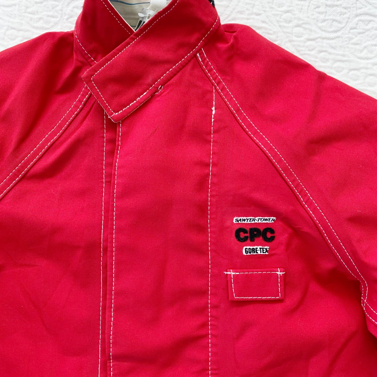 Ansell Sawyer-Tower CPC Gore-Tex Jacket, Red, Size Small