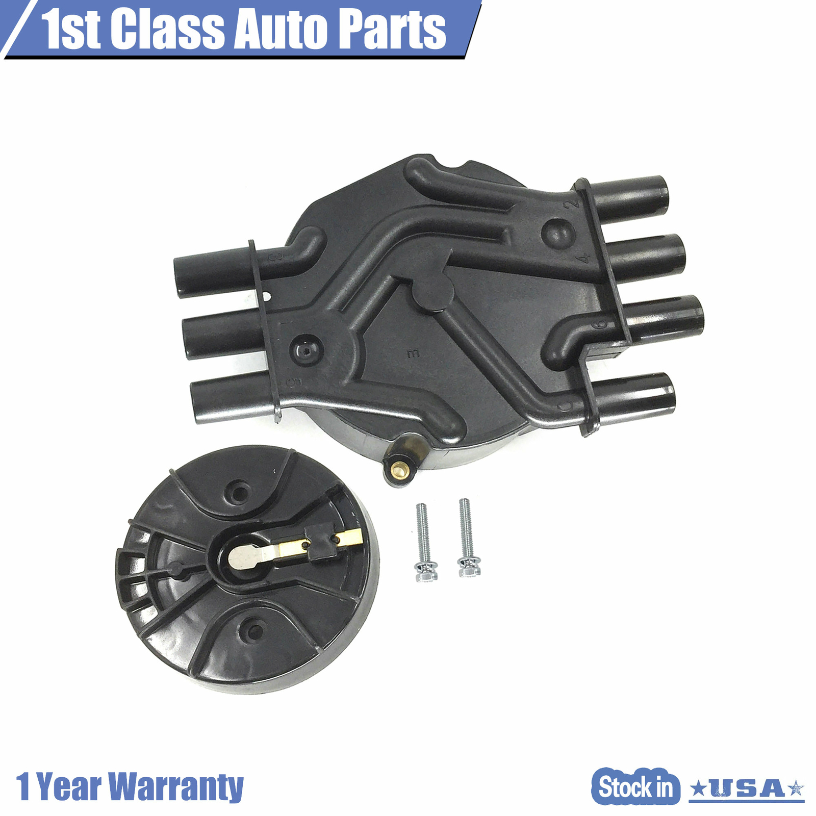 Ignition Distributor Cap & Rotor For Chevy Astro Van S-10 Blazer Jimmy