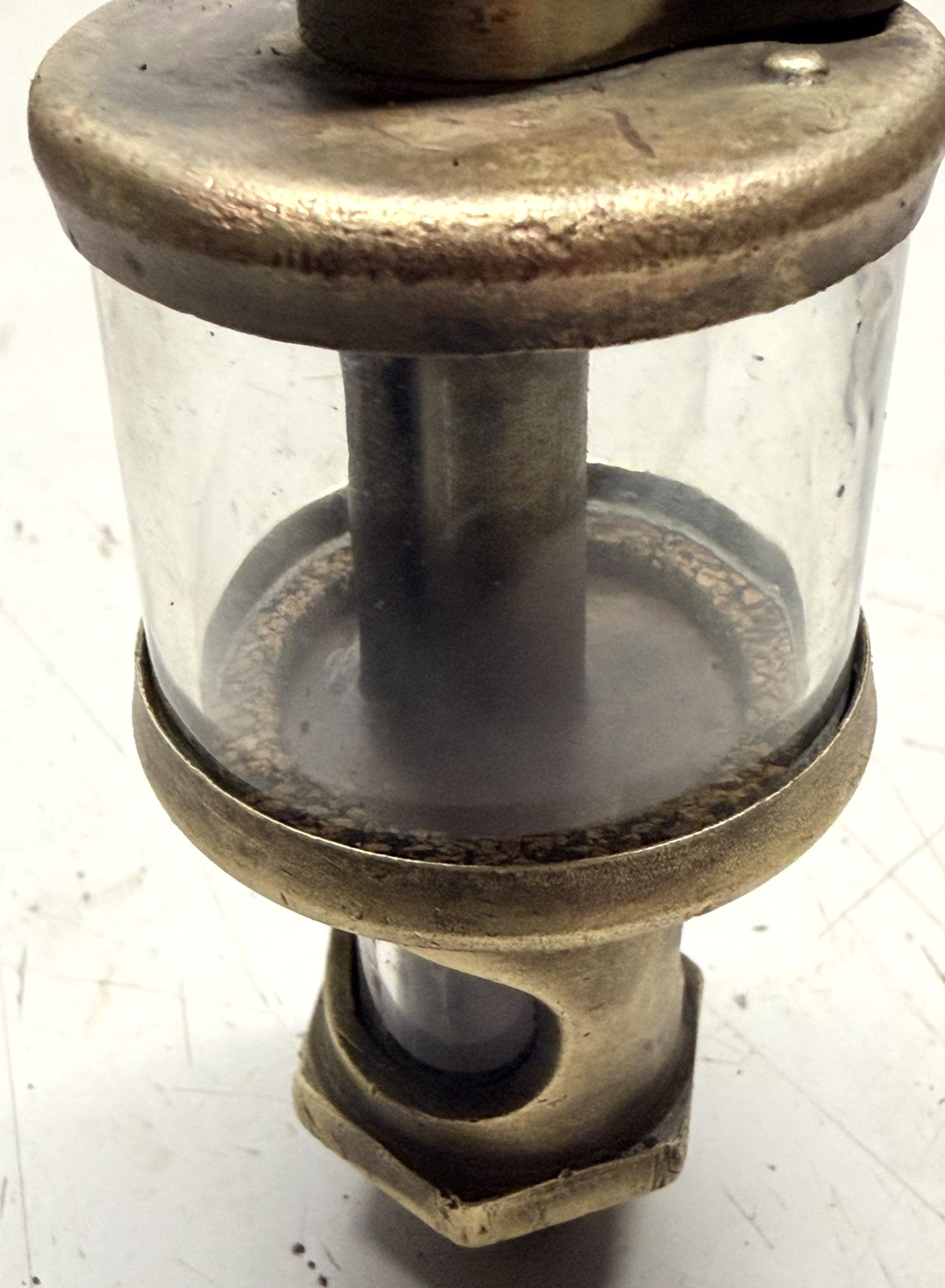 Brass Cylinder Oiler Small IHC M Famous Mogul Hit Miss Engine 1/4" NPT