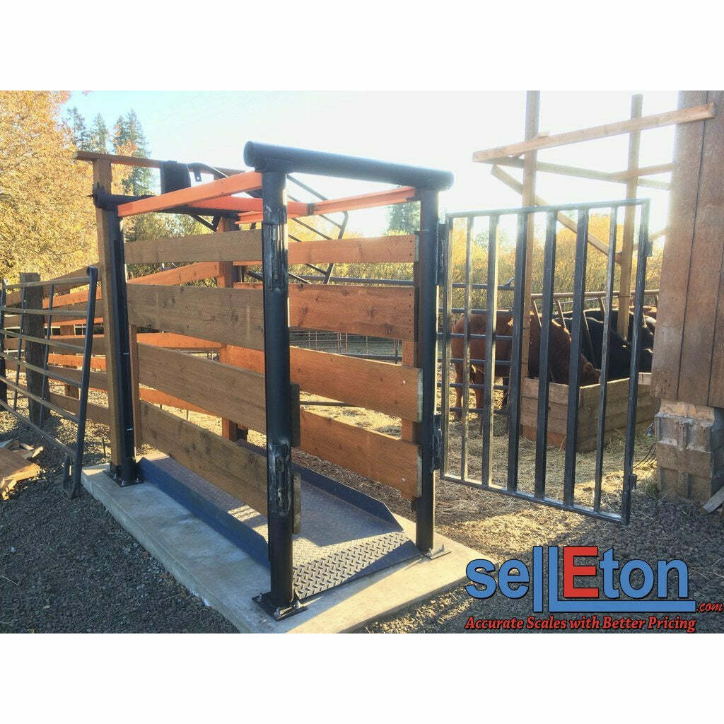 SellEton SL-929 Livestock & Cattle Alleyway Scale 5000 lbs x 1 lb