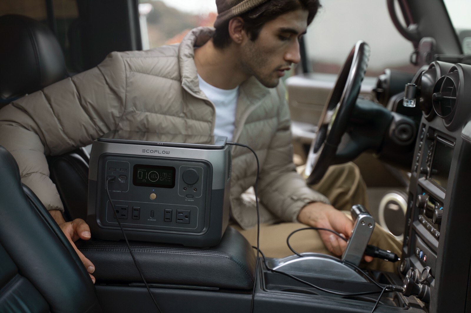 EcoFlow New RIVER 2 Max Portable Power Station 512Wh LFP Generator for Outdoor