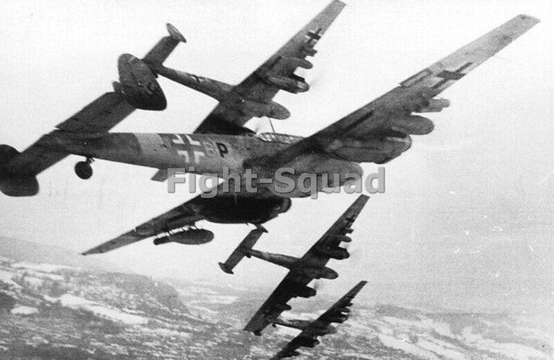 WW2 Picture Photo 1943 Messerschmitt Bf 110G armed with 21cm rockets  4065