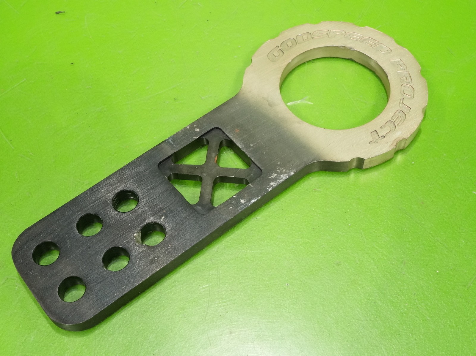 92-95 Civic Godspeed Project front aluminum tow hook Honda Acura universal