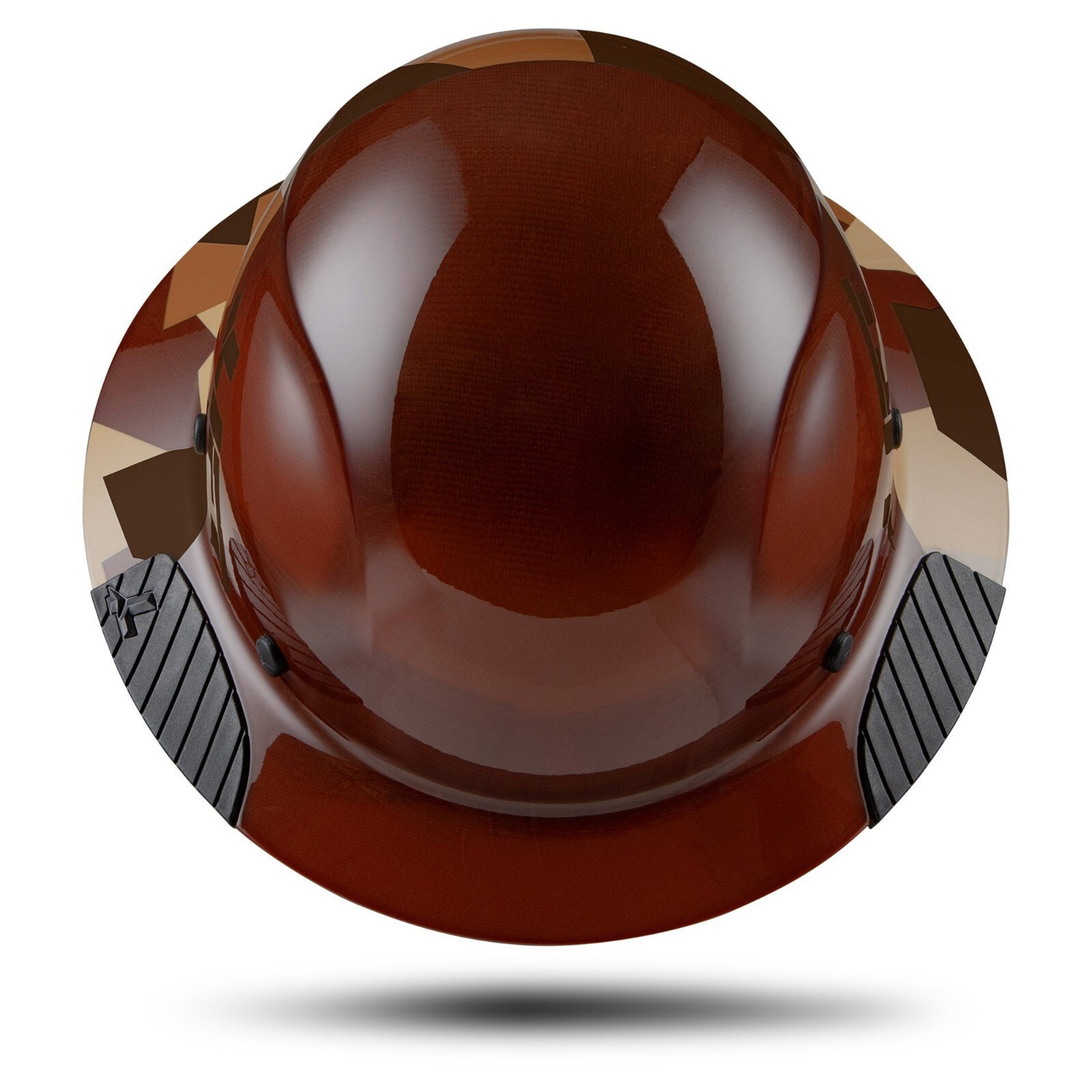 LIFT Safety HDF50-20CD Fiber Resin Full Brim Hard Hat Desert Camo -New Blemished