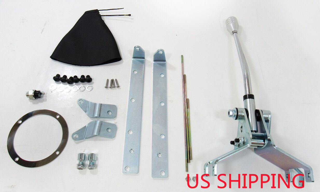 Transmission Shifter Turbo 350 Automatic Shifter Complete 12" Stick For GM TH350