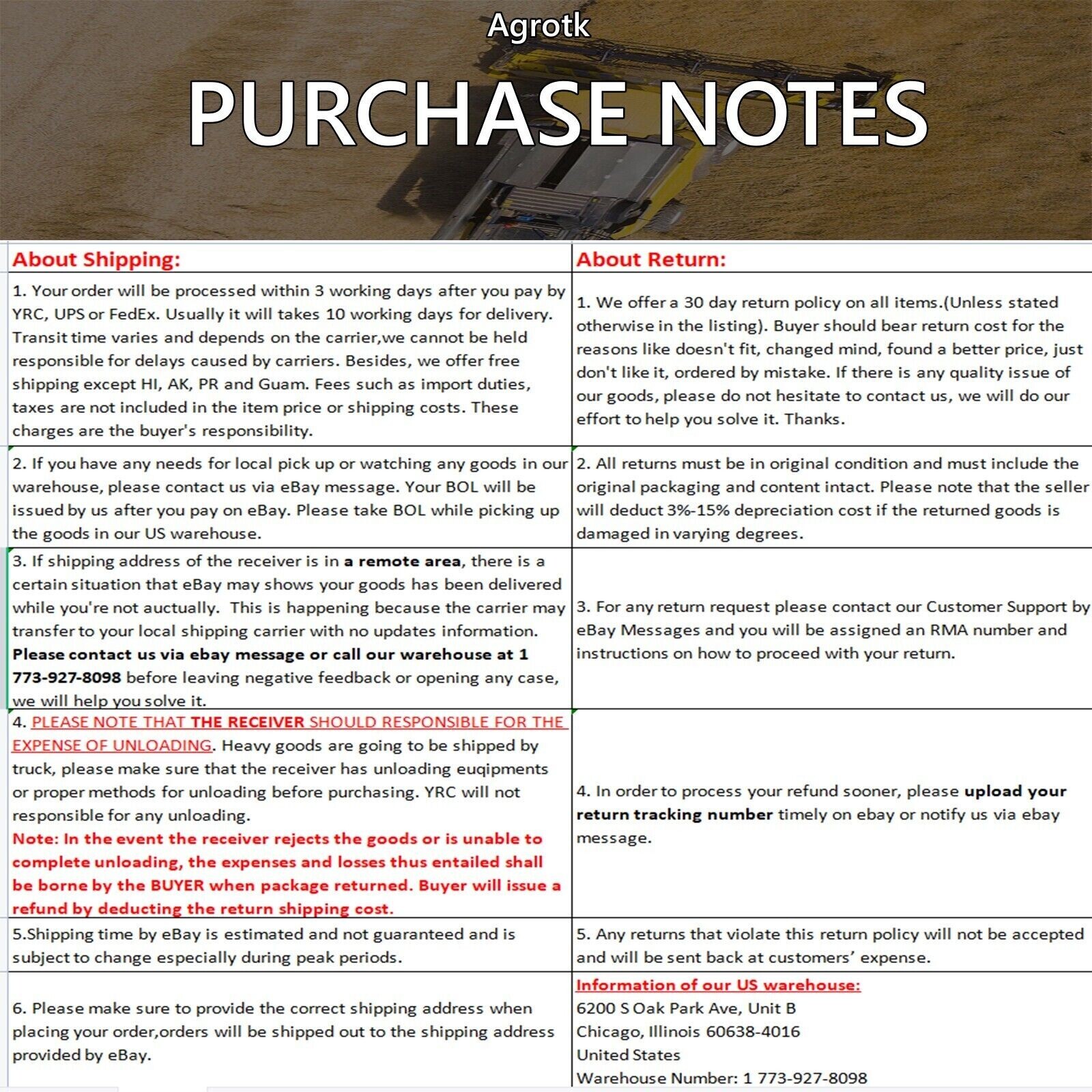 Agrotk Mini Skid Steer 4-in-1 Bucket Mount Loader Attachment Heavy Equipment