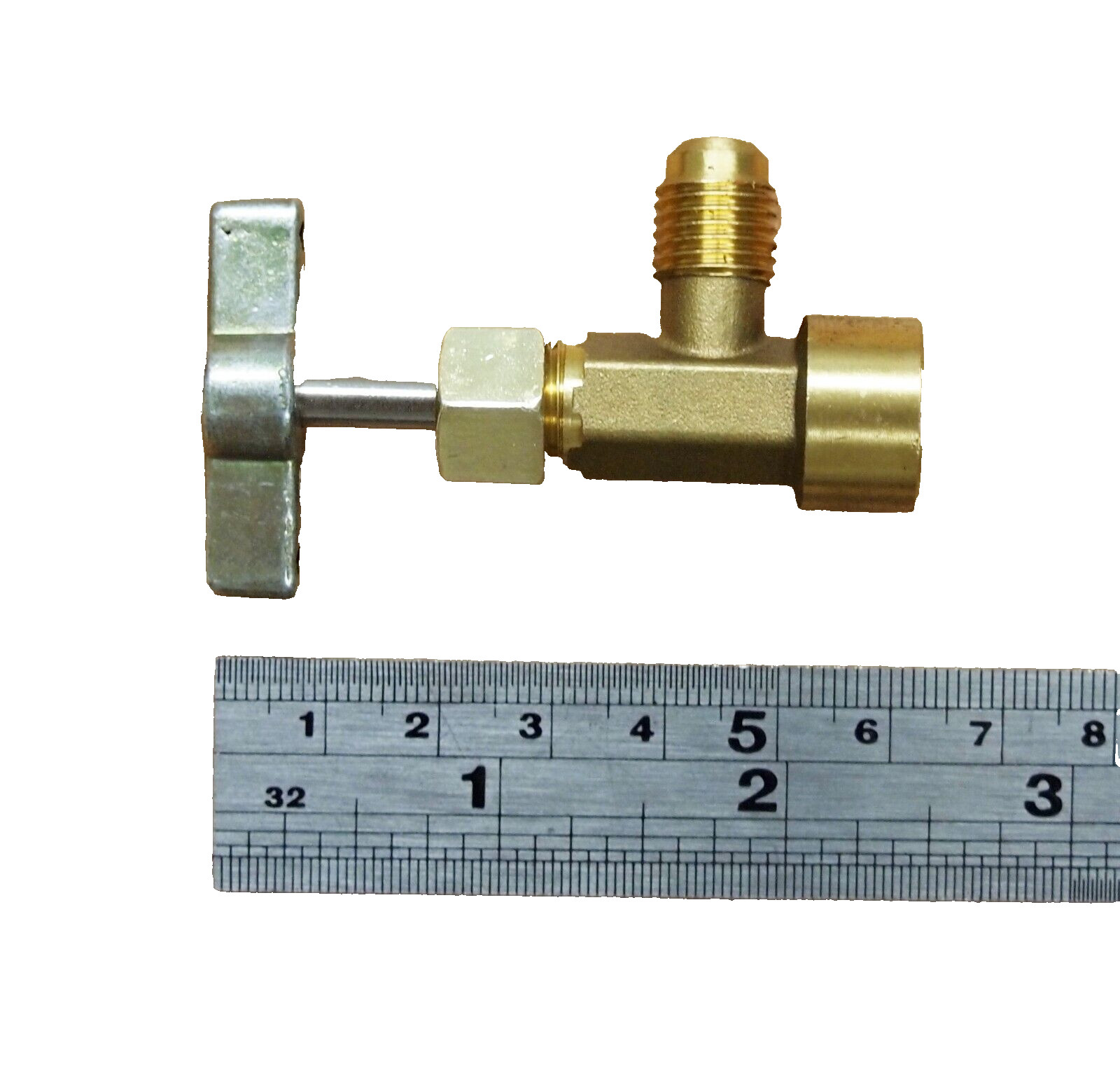 2X Piercing Type R134a A/C Can Tap 1/2" ACME Tapper Dispensing Valve USA