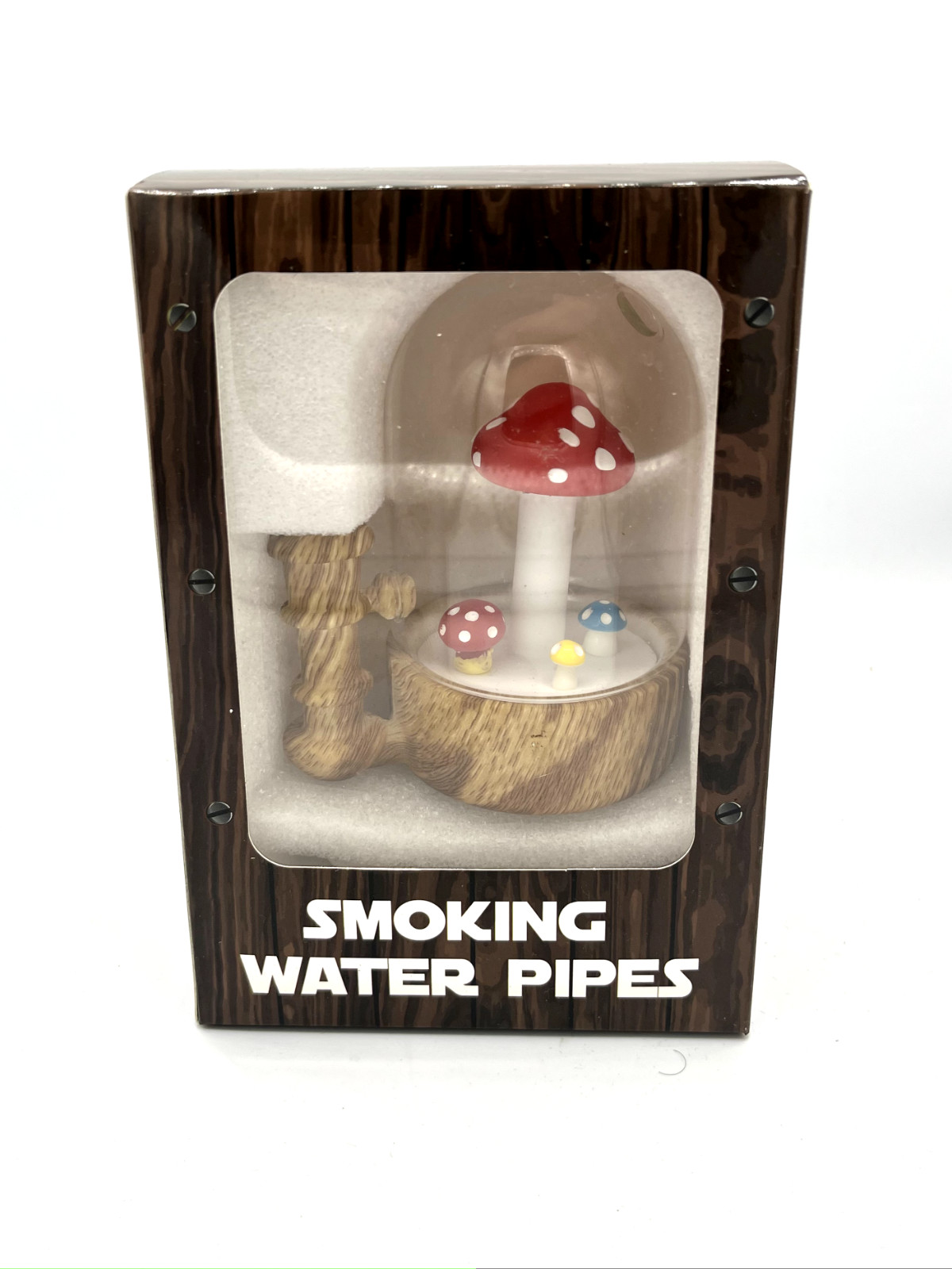 Glass Bong Waterwheel Hookah Smoking Water Pipe Bong bubbler + 14mm Bowl