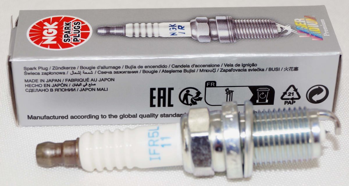 4 Pack Genuine NGK 6502 Laser Iridium Spark Plug IFR5L11 Honda FourTrax Rincon