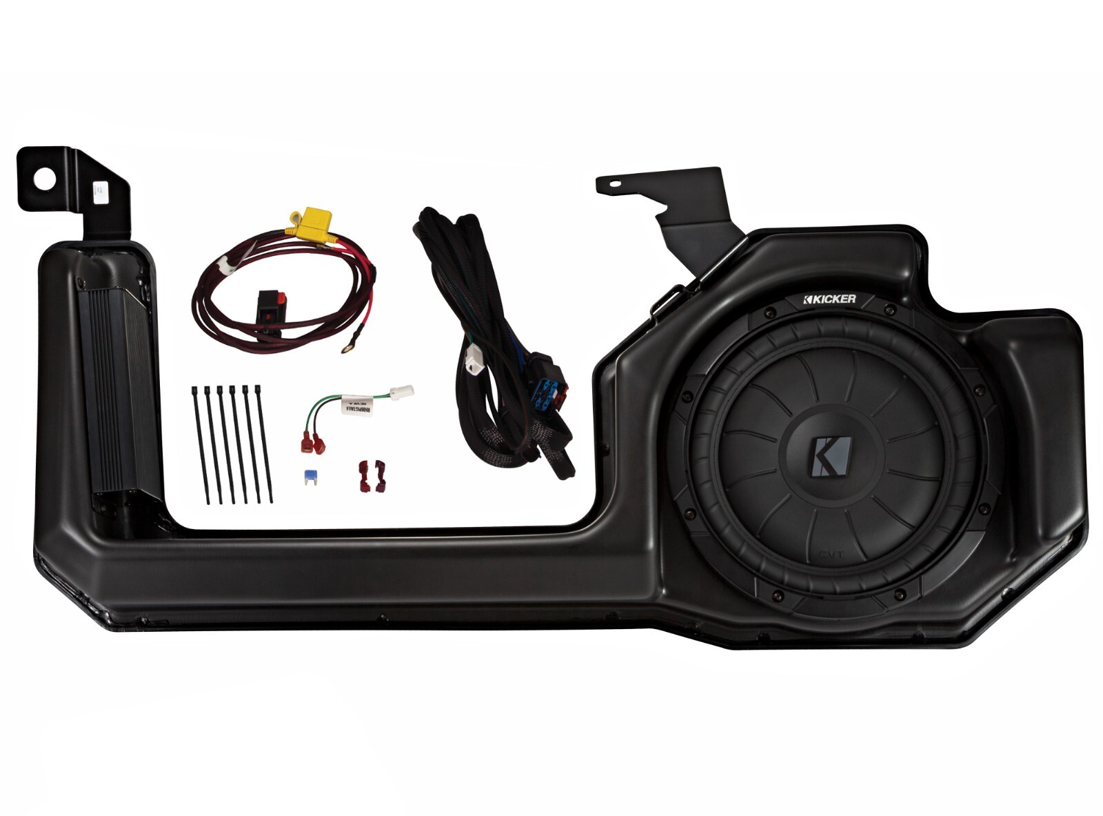 2019-2025 Silverado & Sierra NEW OEM GM Kicker 200-Watt Subwoofer Kit 19417164