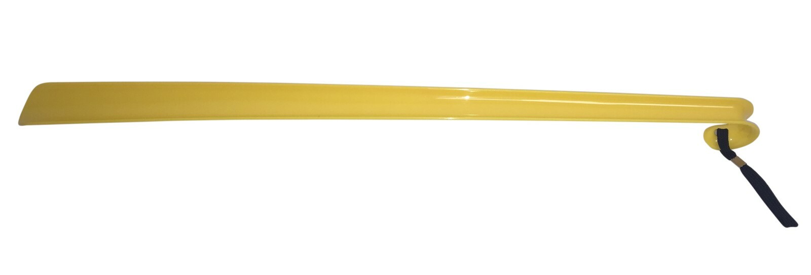 RMS A Set of Two 24" Long Handled Shoe Horn w Curved Handle and Hang Up String