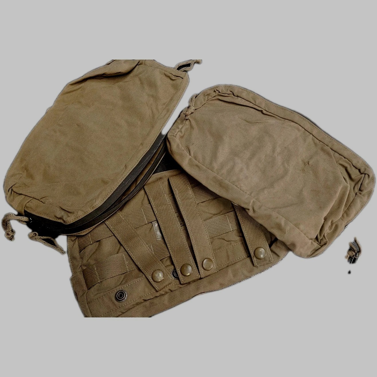 Assault Pouch USMC Molle II Coyote Pack Dump Marine UsGI  FILBE Good brown