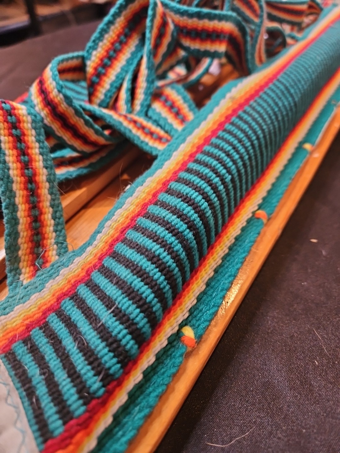 Traditional Native American Cedar Cradle Board Handmade