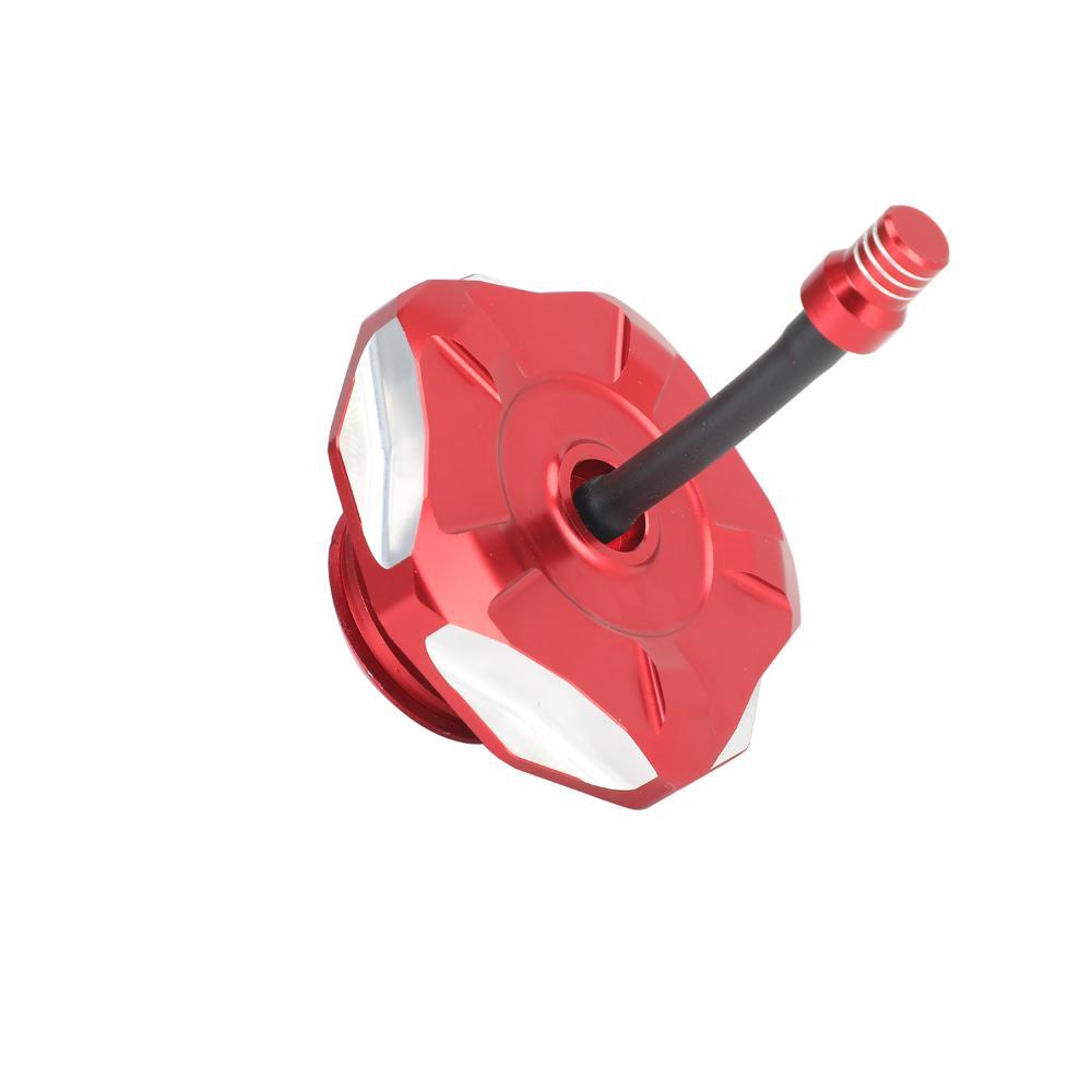 Dirt Bike Gas Fuel Tank Cap Cover CNC For Honda CRF110 CRF125 2019-2024 Red