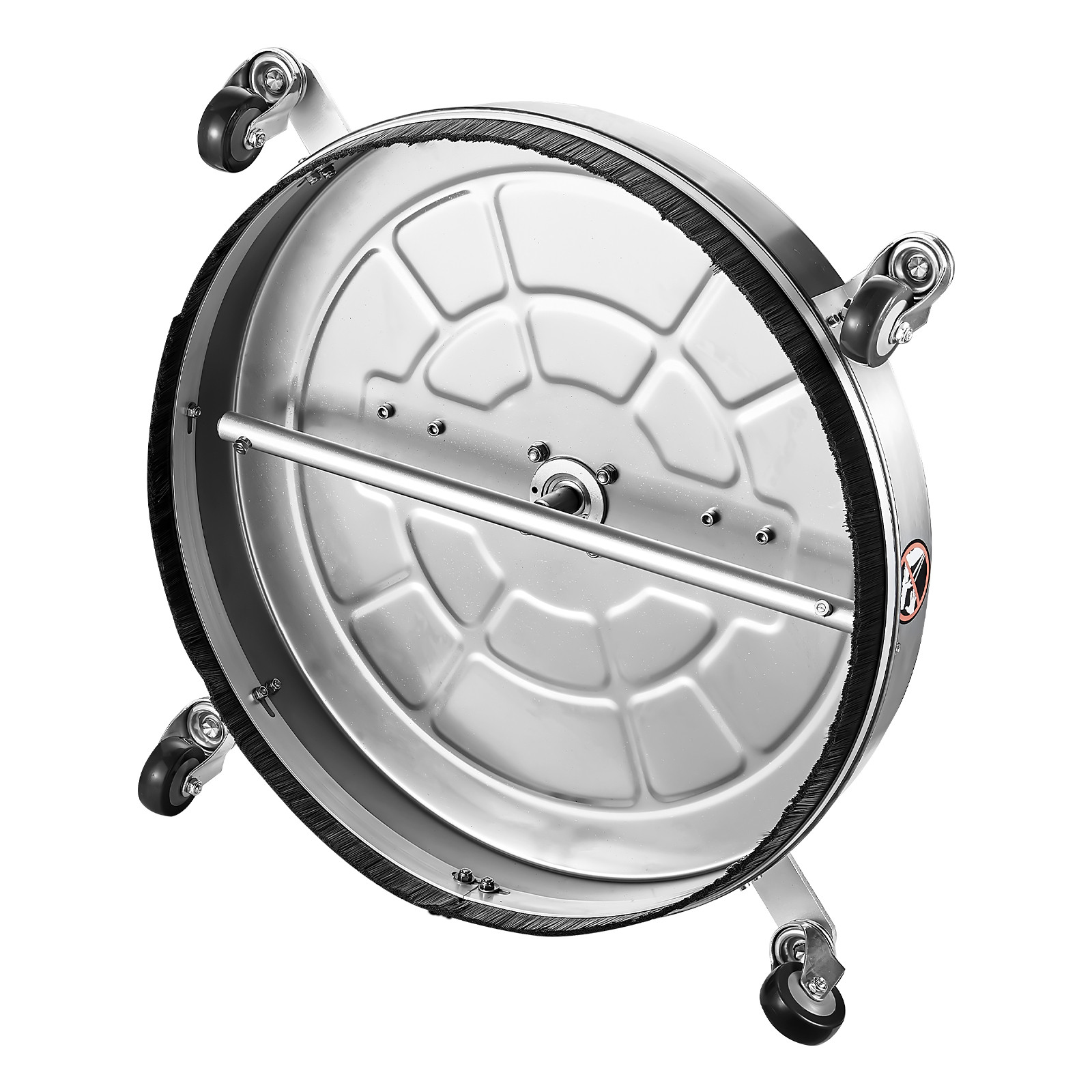 VEVOR 24" Pressure Washer Surface Cleaner 4 Wheels Dual Handle 4000 Max PSI