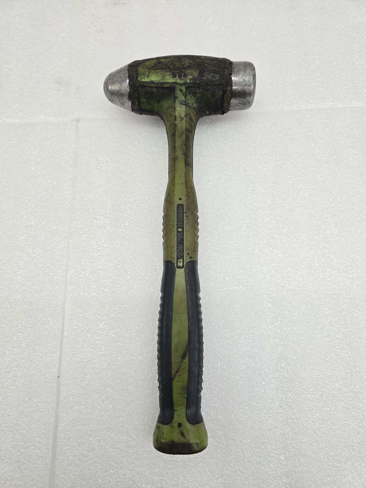 Snap On Tools HBBD32 32oz Dead Blow Ball Peen Hammer Green/Soft Grip