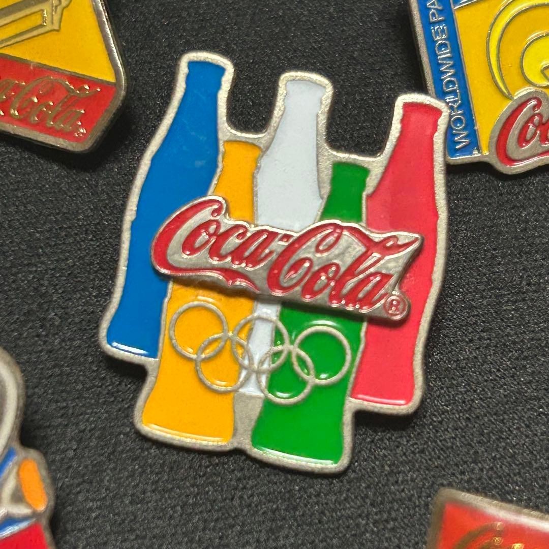 Novelty Coca-Cola Pin Badge 2004 Athens Olympics Bulk Sale